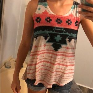 Aztec tank top